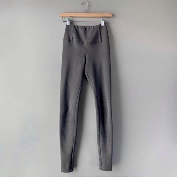 WILFRED FREE | Daria Pant Vegan Suede XS Dark Grey - Picture 4 of 7